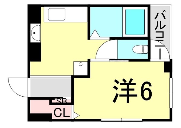 シャトレ六甲の物件間取画像